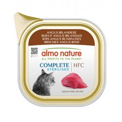 Almo Nature Barquette pour chat HFC Complete sterilised boeuf 85g