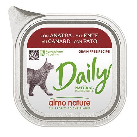 Almo Nature Boite daily Grain free canard 100g