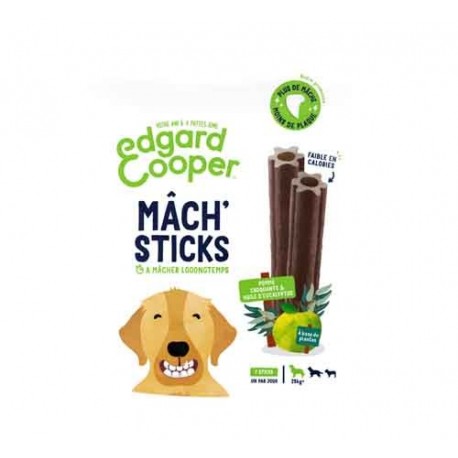 Edgar&Cooper Mâch'sticks pomme et eucalyptus grand chien 240g